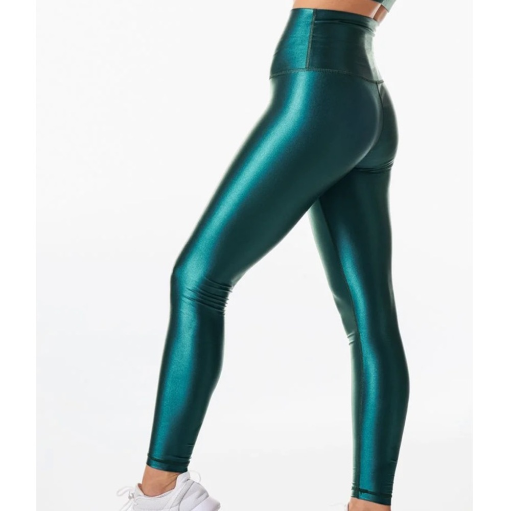 HIGH SHINE TIGHT DEEP TEAL